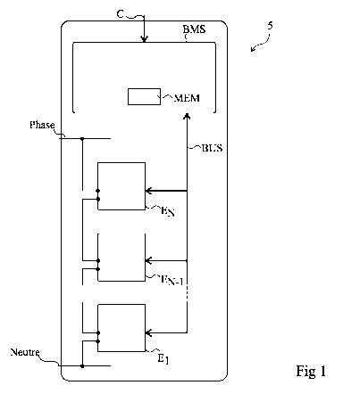 A single figure which represents the drawing illustrating the invention.